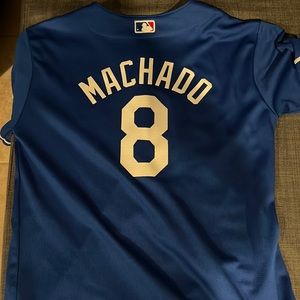 Boys Dodgers Machado Jersey
